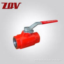 EUE 8RD Threaded body Floating Oilfield Ball Valve